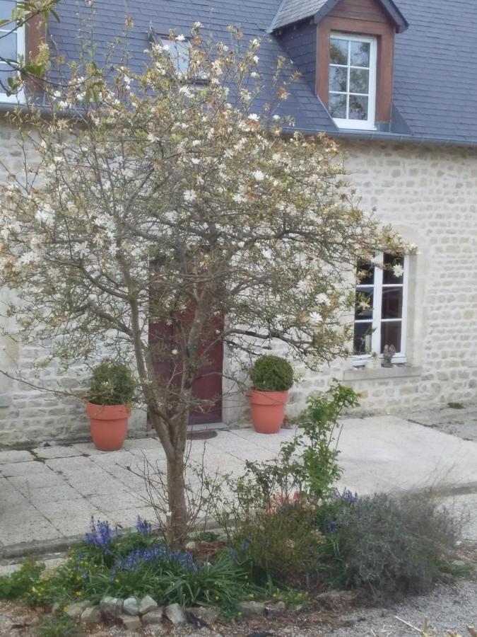Chambre De Rose - Le Refuge Des Parachutistes - En Bordure Du Marais Neuville-au-Plain Bagian luar foto