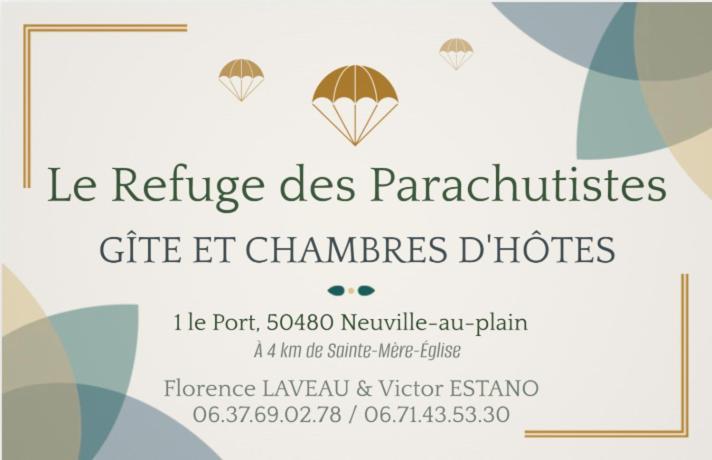 Chambre De Rose - Le Refuge Des Parachutistes - En Bordure Du Marais Neuville-au-Plain Bagian luar foto